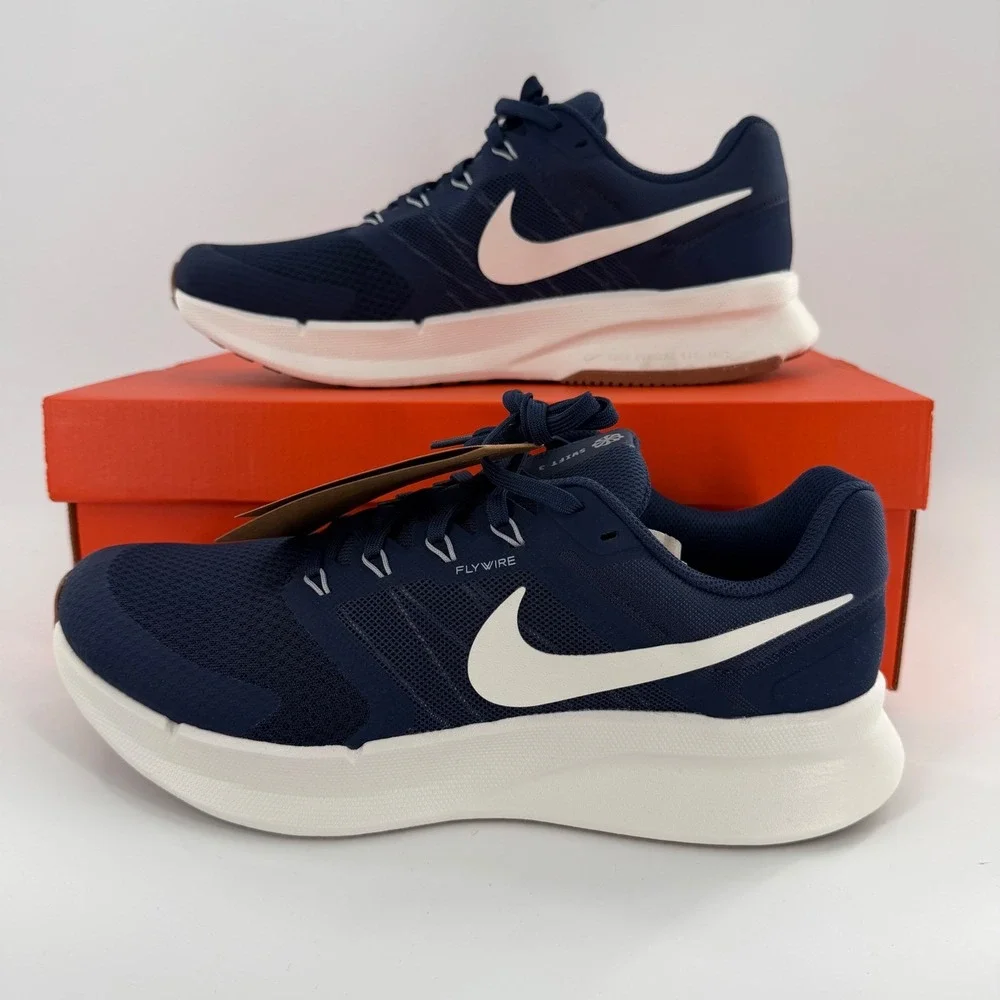Nike Downshifter 13 Mens 9.5 Midnight Navy Running Shoes FD6454-400 New